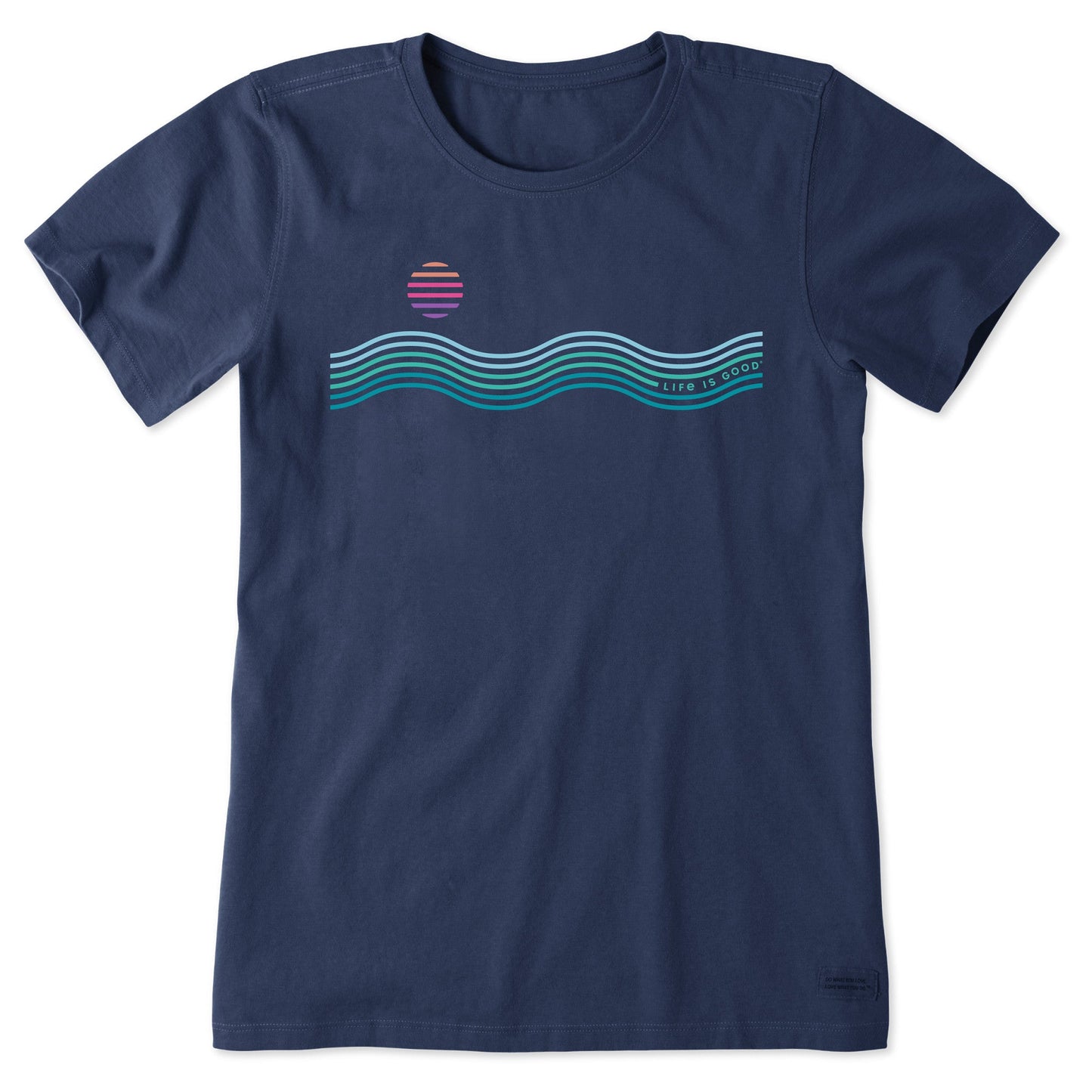 Women's Waves & Sun Short Sleeve Tee