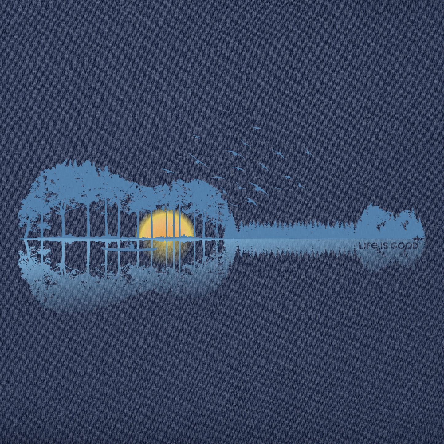 Men's Natural Rhythm on the Water Short Sleeve Crusher Tee