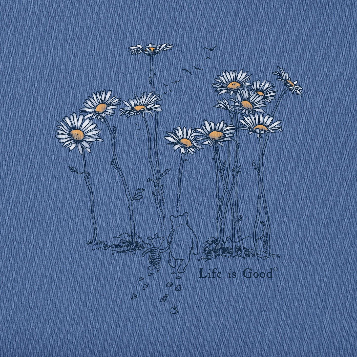 Women's Winnie & P Daisy Stroll Short Sleeve Crusher Vee