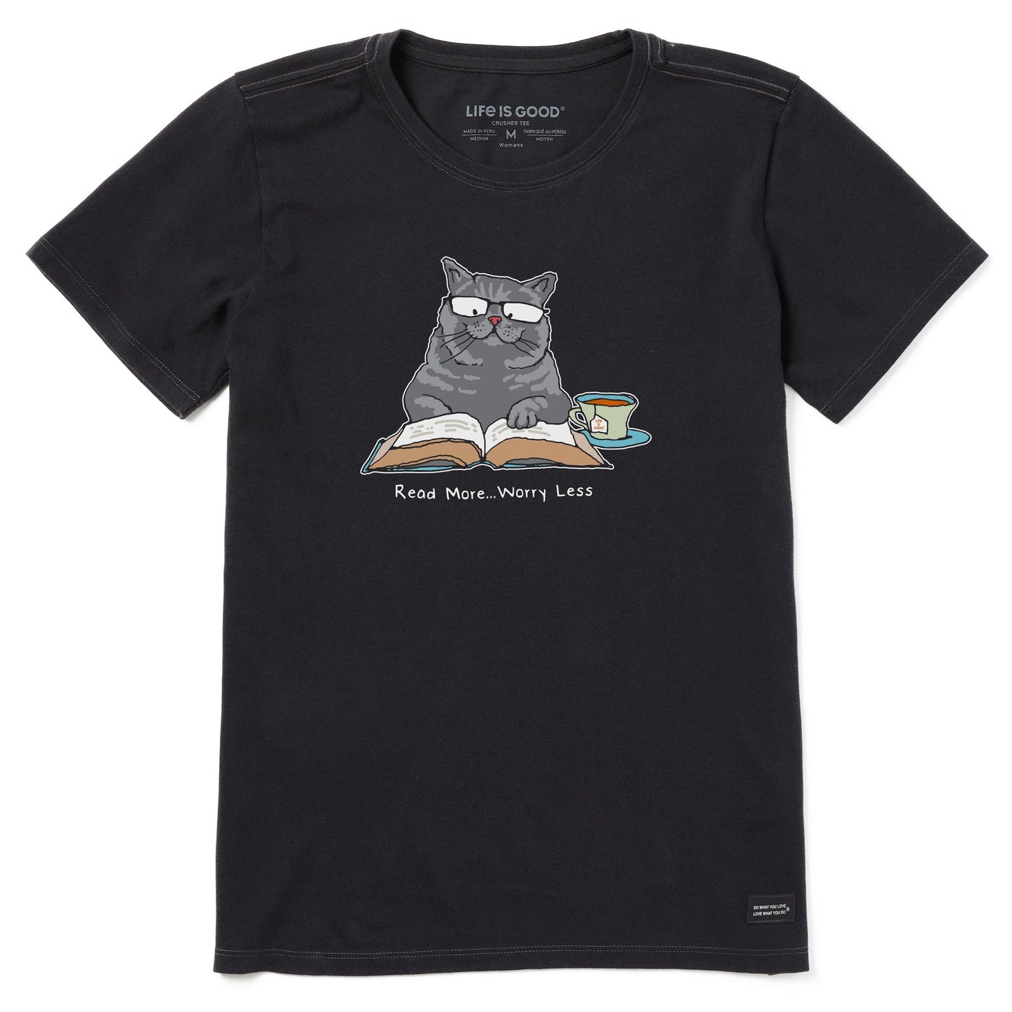 Women's British Shorthair Tabby Read More Short Sleeve Tee