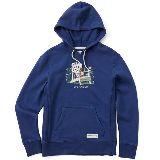 Women's French Bull Dog Adirondack Simply True Fleece Hoodie