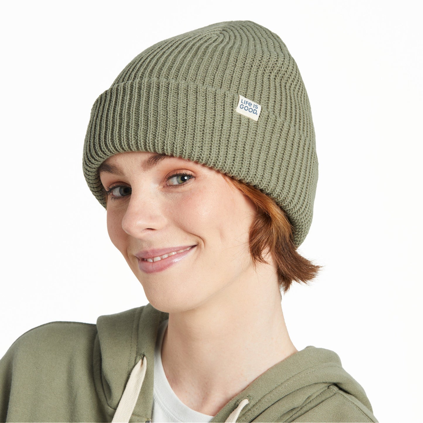 Adult Unisex Solid Mariner Beanie