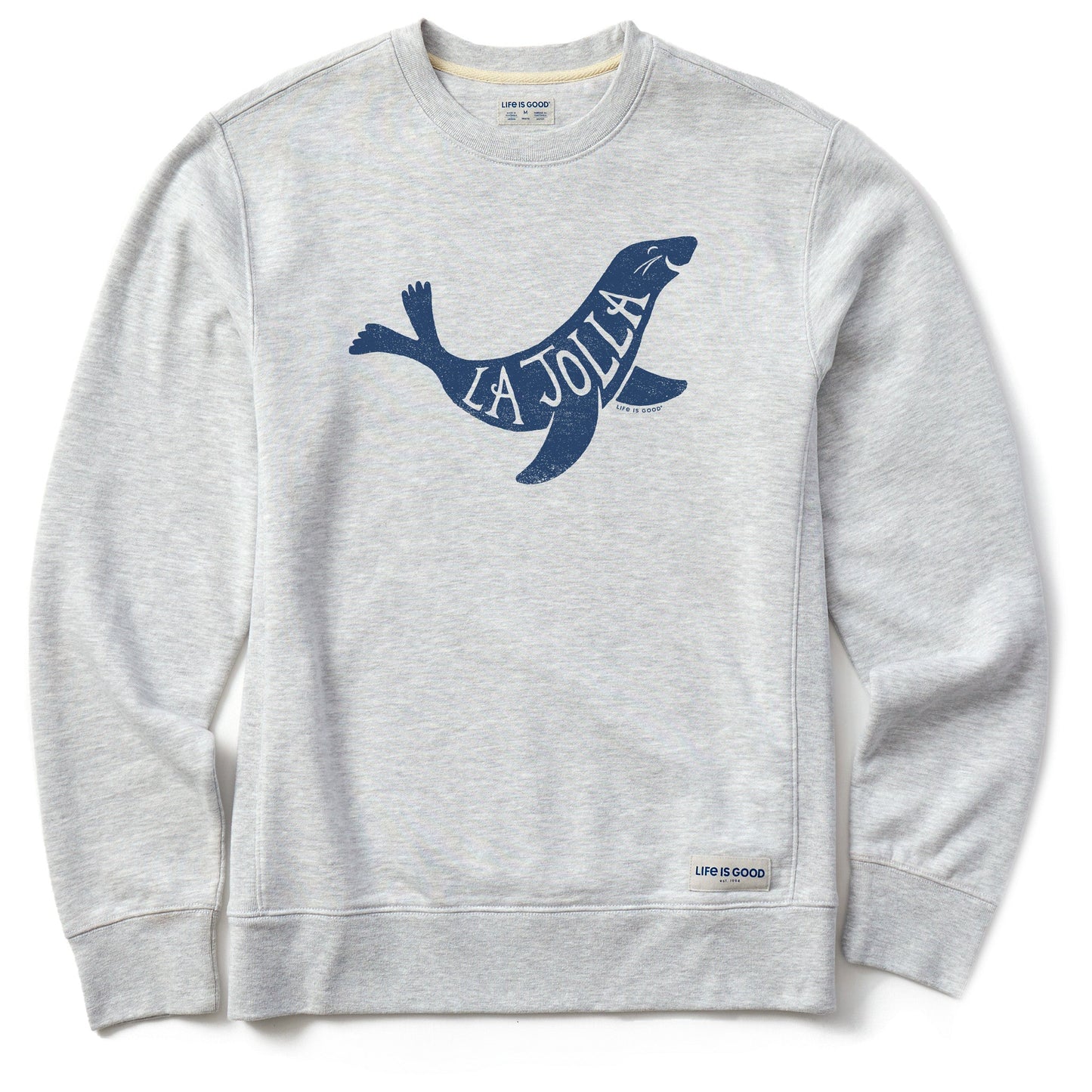 Men's Sea Lion La Jolla Simply True Fleece Crew