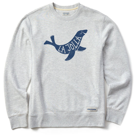 Men's Sea Lion La Jolla Simply True Fleece Crew