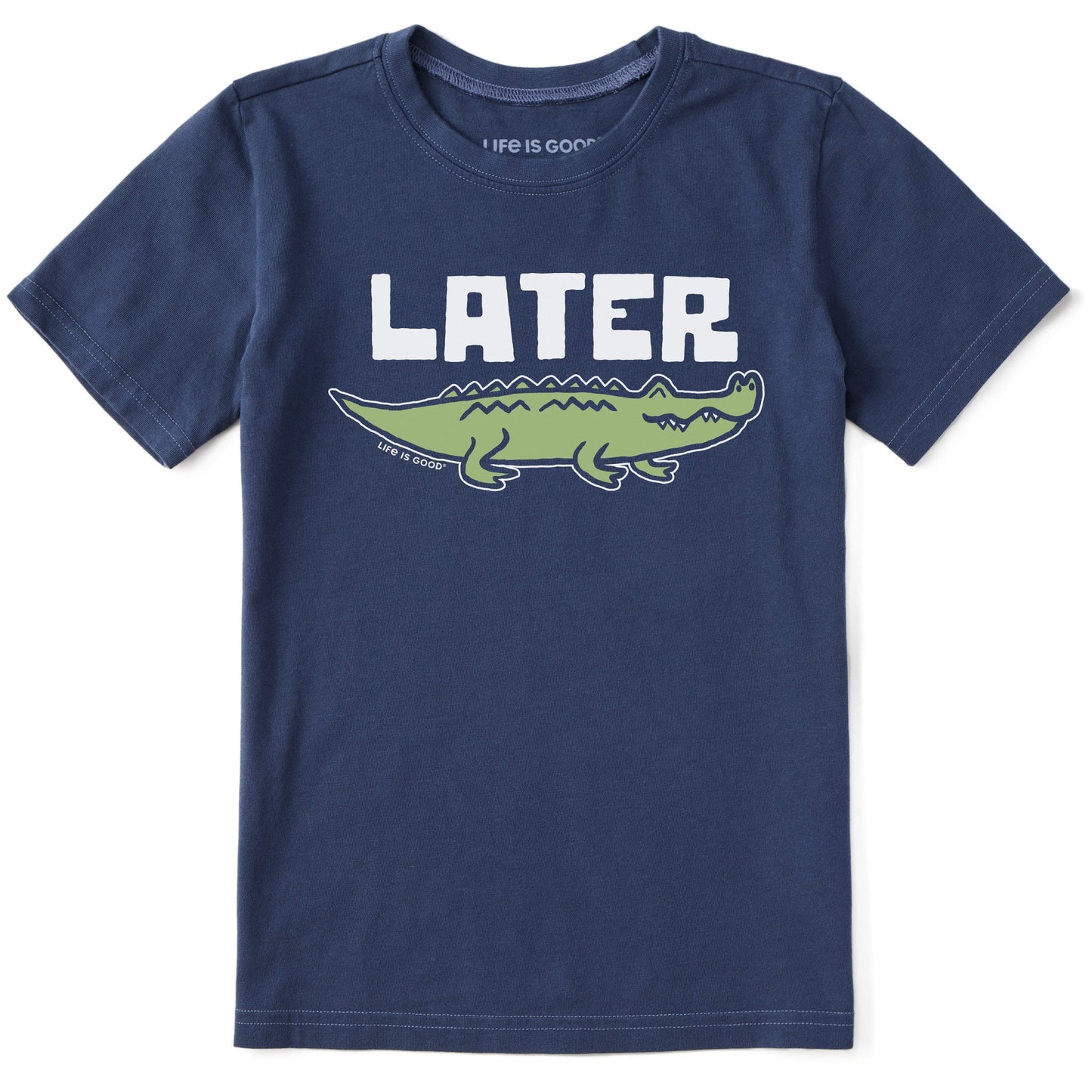 Kids Later Gator Short Sleeve Crusher Tee