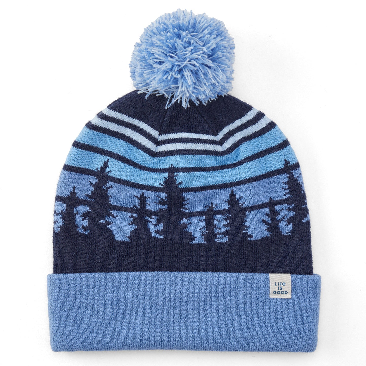 Adult Unisex Tree Striped Sky So Chill Beanie