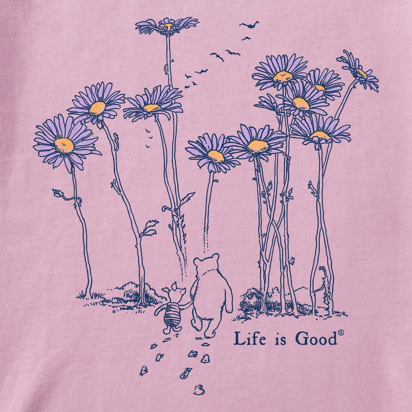 Women's Winnie & P Daisy Stroll Short Sleeve Tee