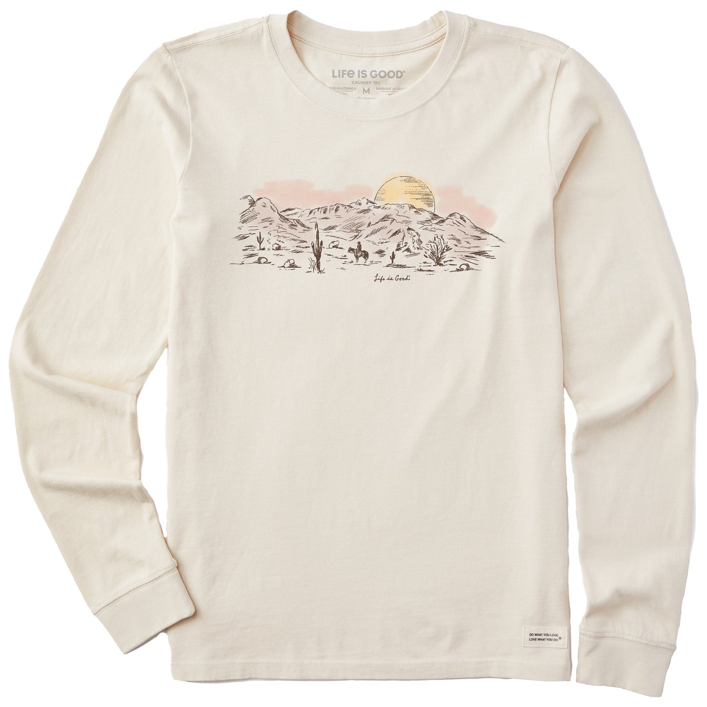 Women's Desert View Long Sleeve Crusher Tee