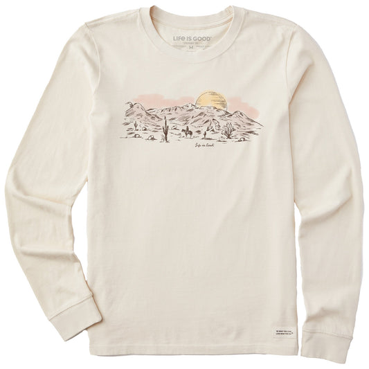Women's Desert View Long Sleeve Crusher Tee