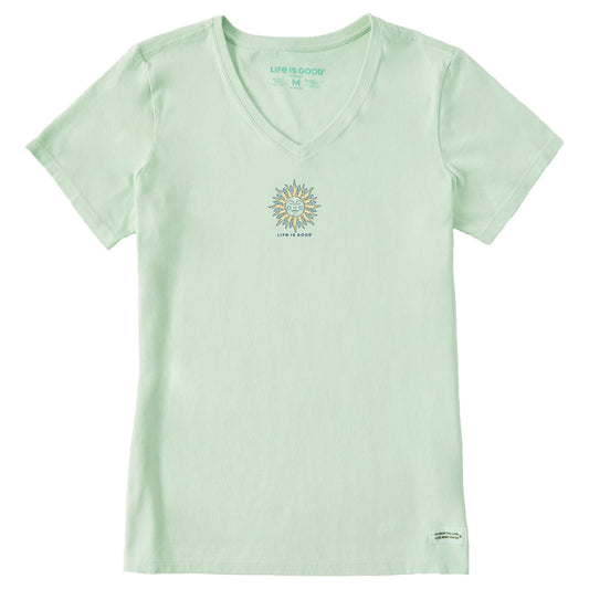 Women's Celestial Sun Short Sleeve Crusher Vee