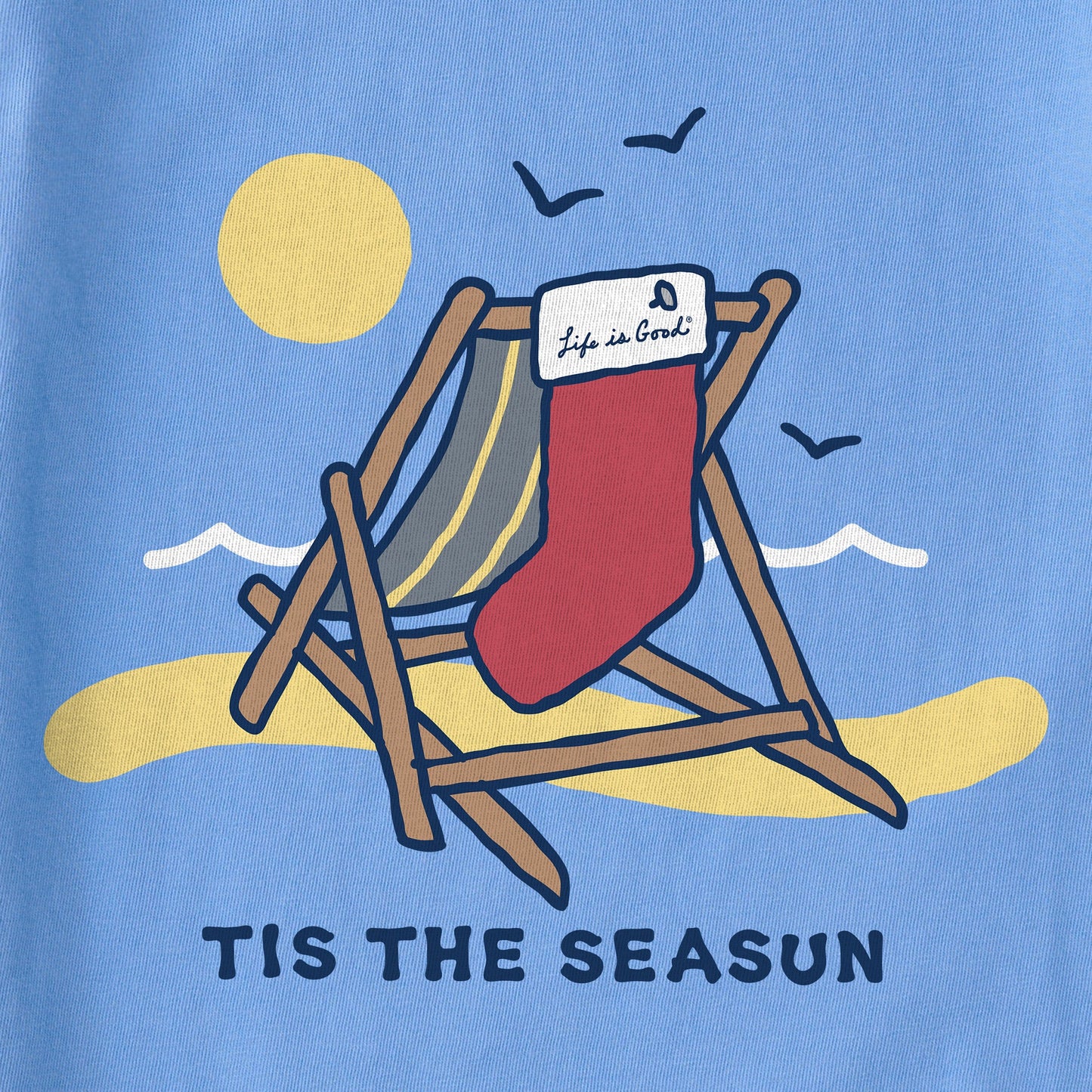 Women's Tis the Seasun Short Sleeve Crusher-LITE Vee