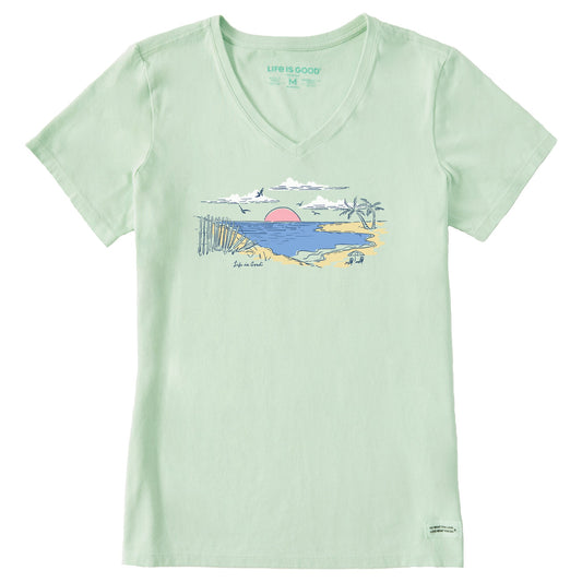 Women's Secret Spot Short Sleeve Crusher-LITE Vee