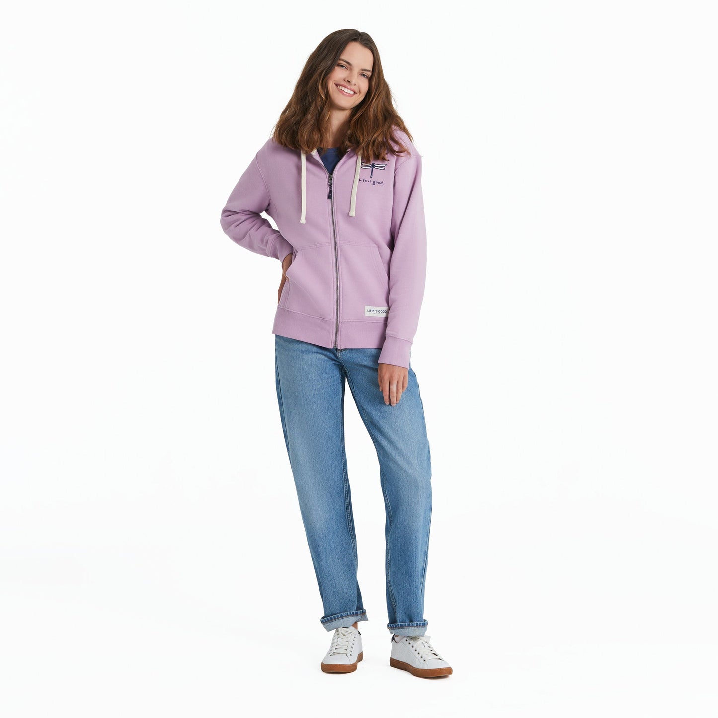 Women's Dragonfly Simply True Fleece Zip Hoodie