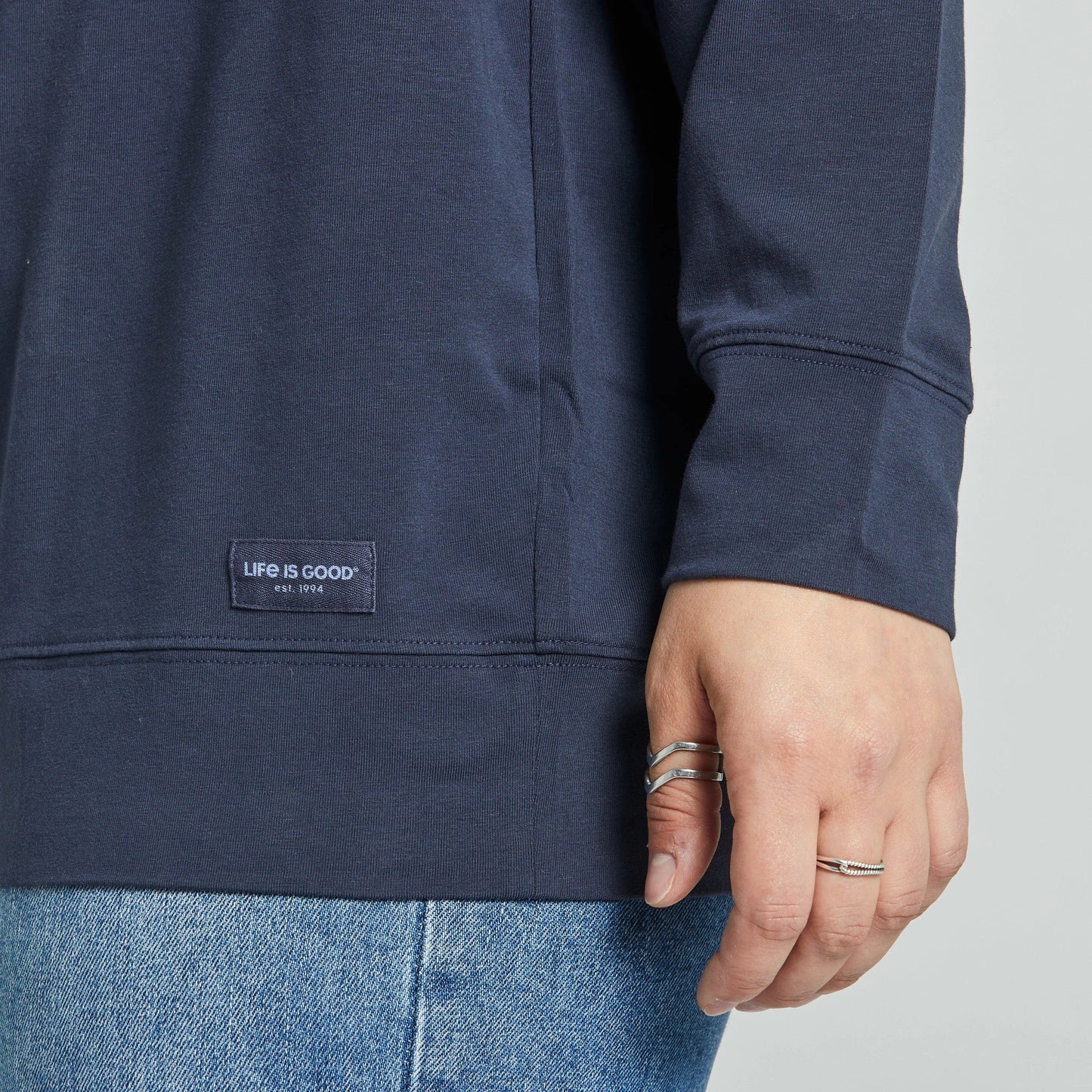 Women's Daisies Mandala Crusher-FLEX Oversized Crew