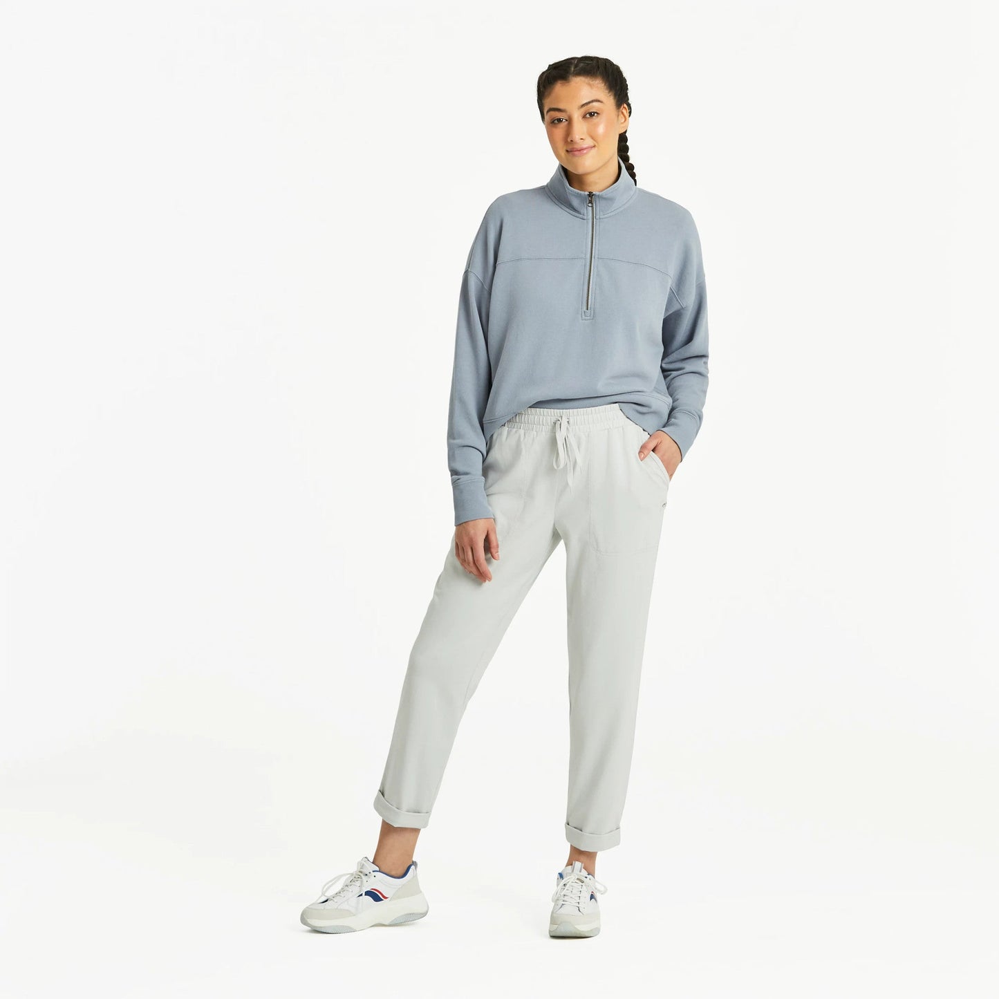 Women's Solid Crusher-Flex Pant