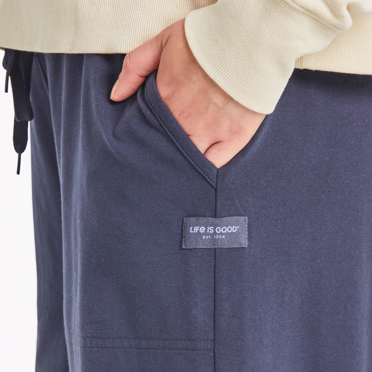 Women's Solid Crusher-FLEX Crop Pant