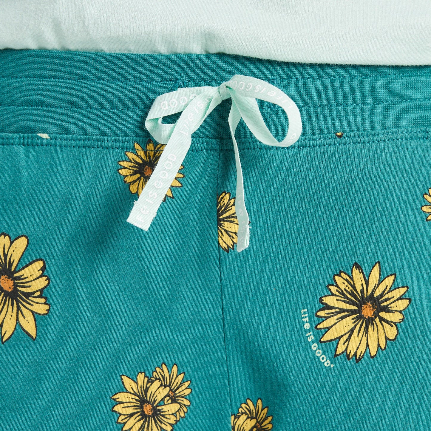 Women's Tossed Sunflower Pattern Snuggle Up Sleep Pant