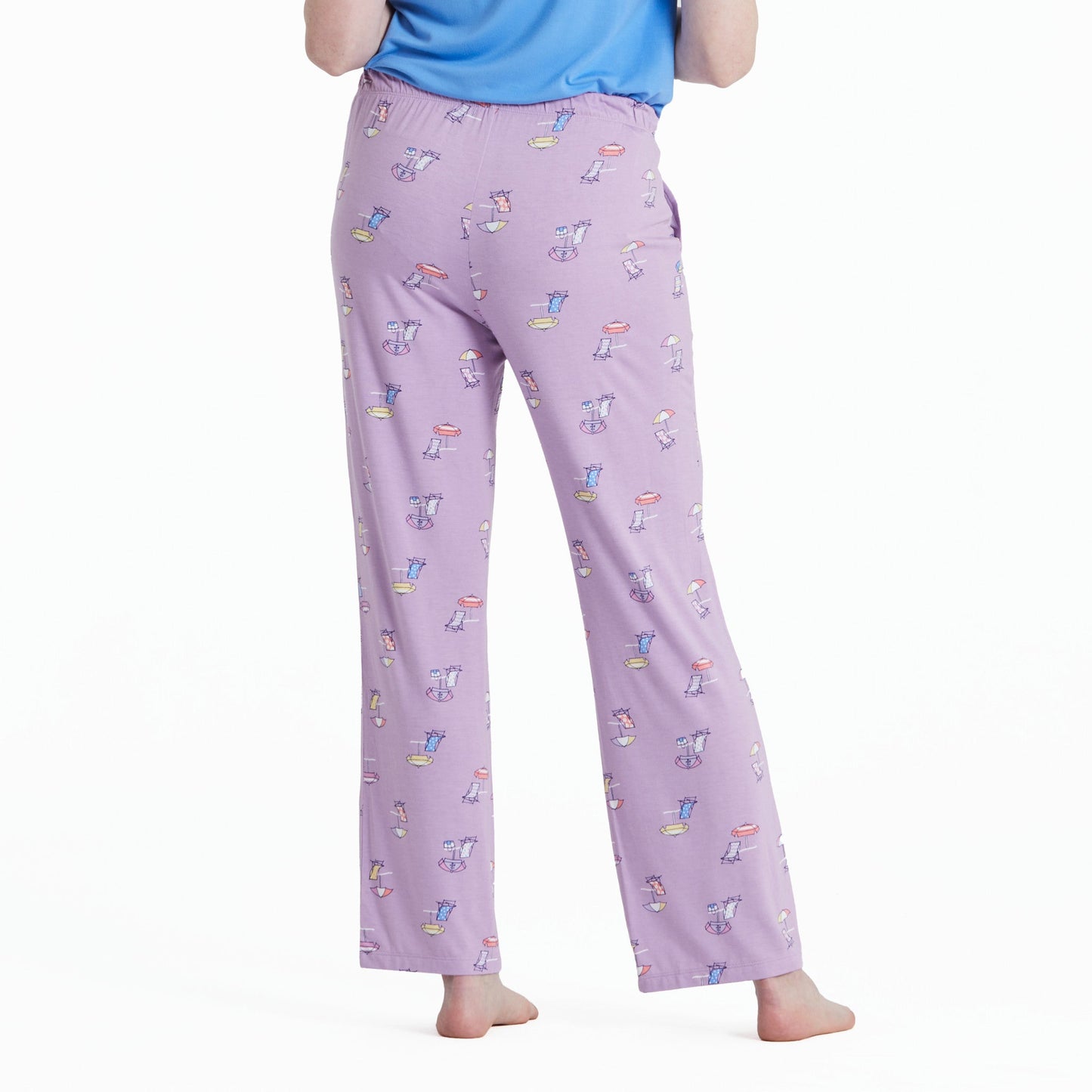 Women's Beach Life Pattern Lightweight Sleep Pant