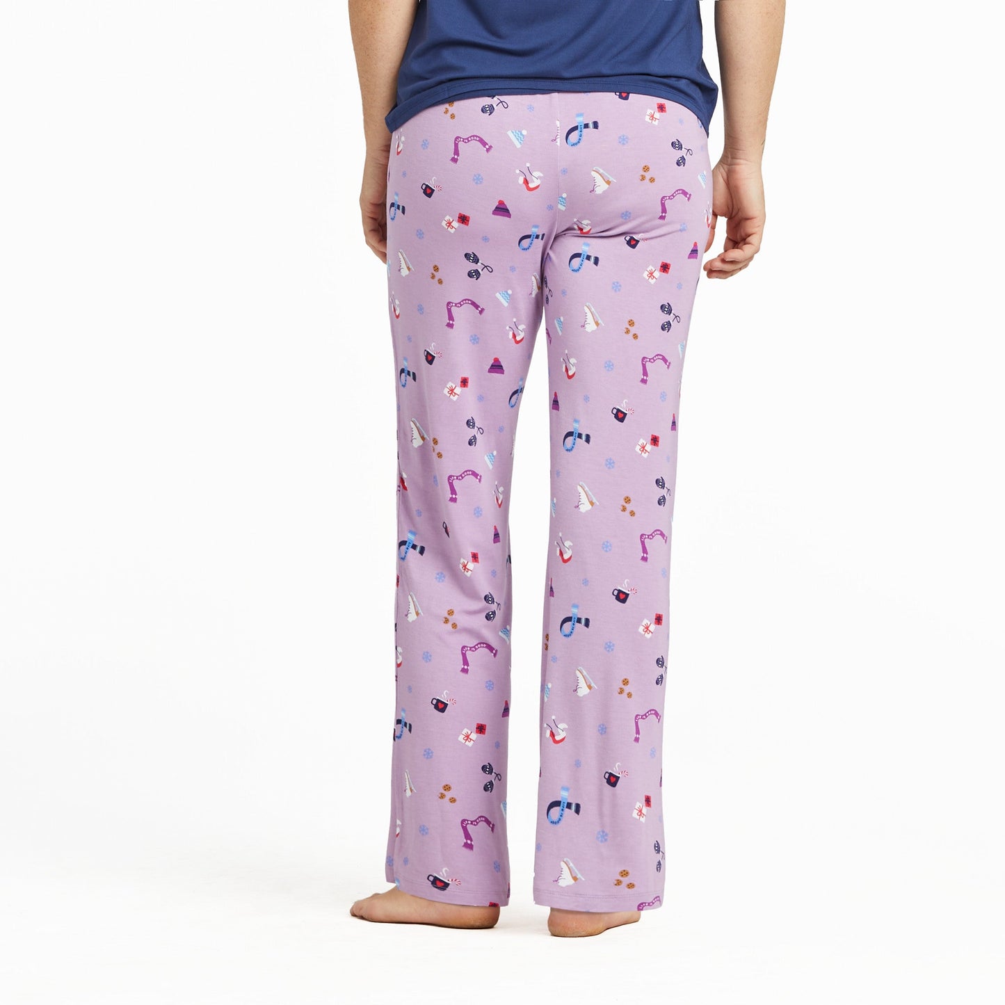 Women's Cozy Winter Pattern Lightweight Sleep Pant