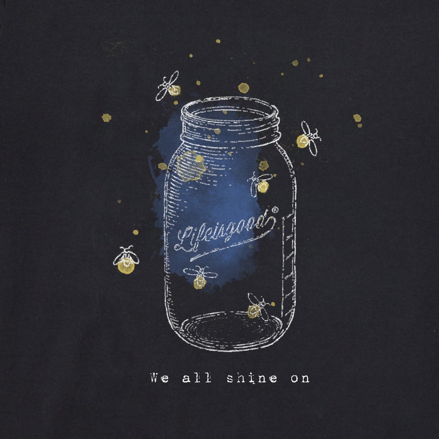 Women's Fireflies Shine On Snuggle Up Relaxed Sleep Vee