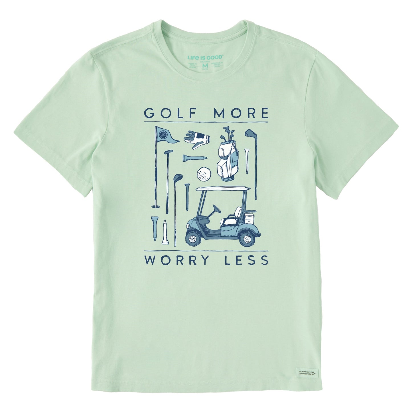 Men's Golf More Worry Less Short Sleeve Tee