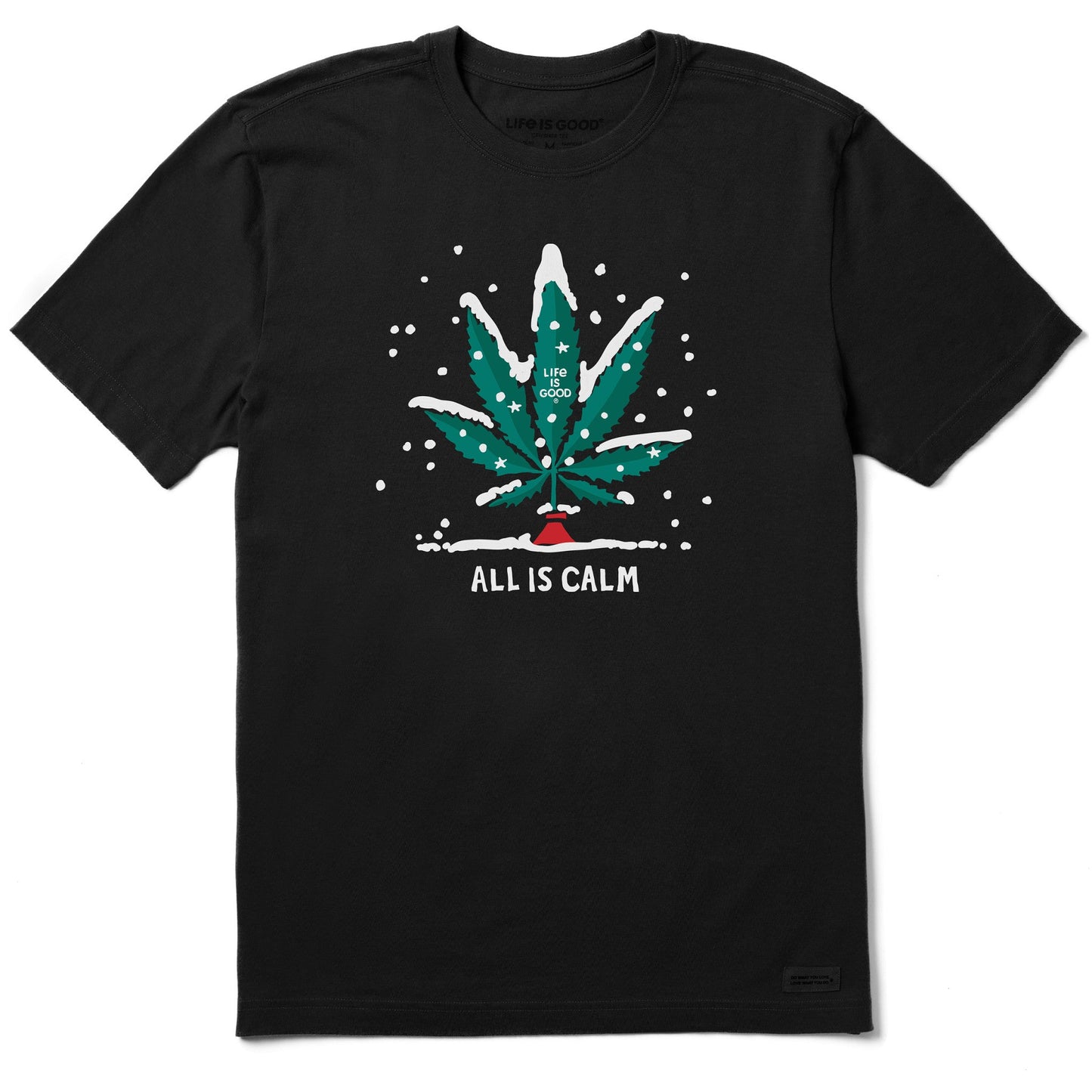 Men's All is Calm Short Sleeve Crusher Tee