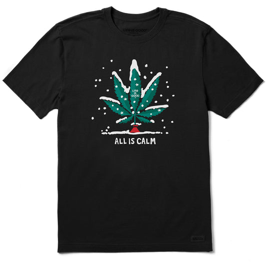Men's All is Calm Short Sleeve Crusher Tee
