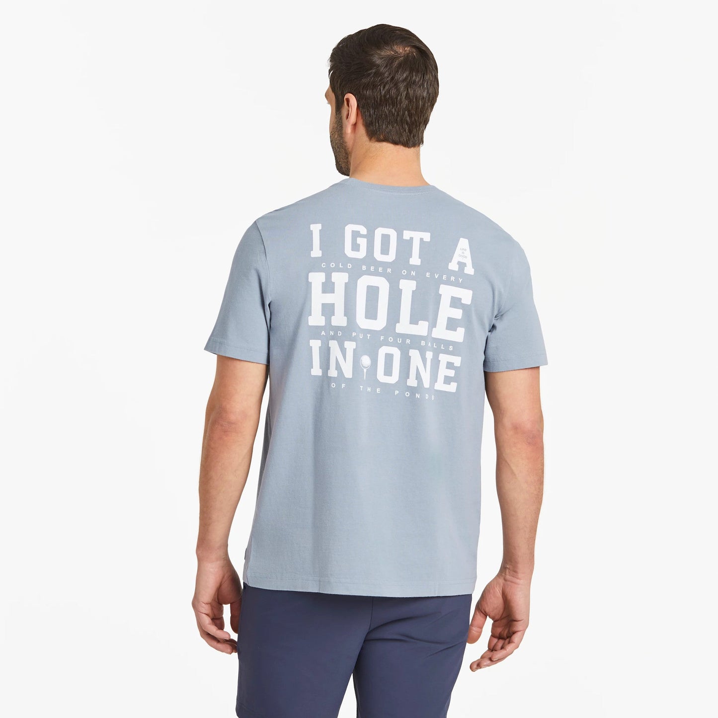 Men's I Got a Hole in One Short Sleeve Crusher Tee