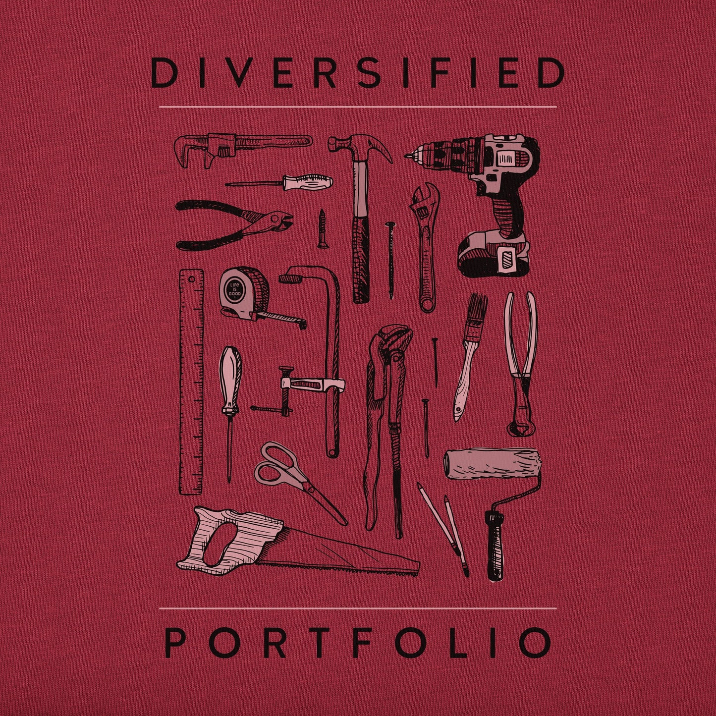 Men's Diversified Portfolio Tools Short Sleeve Crusher Tee