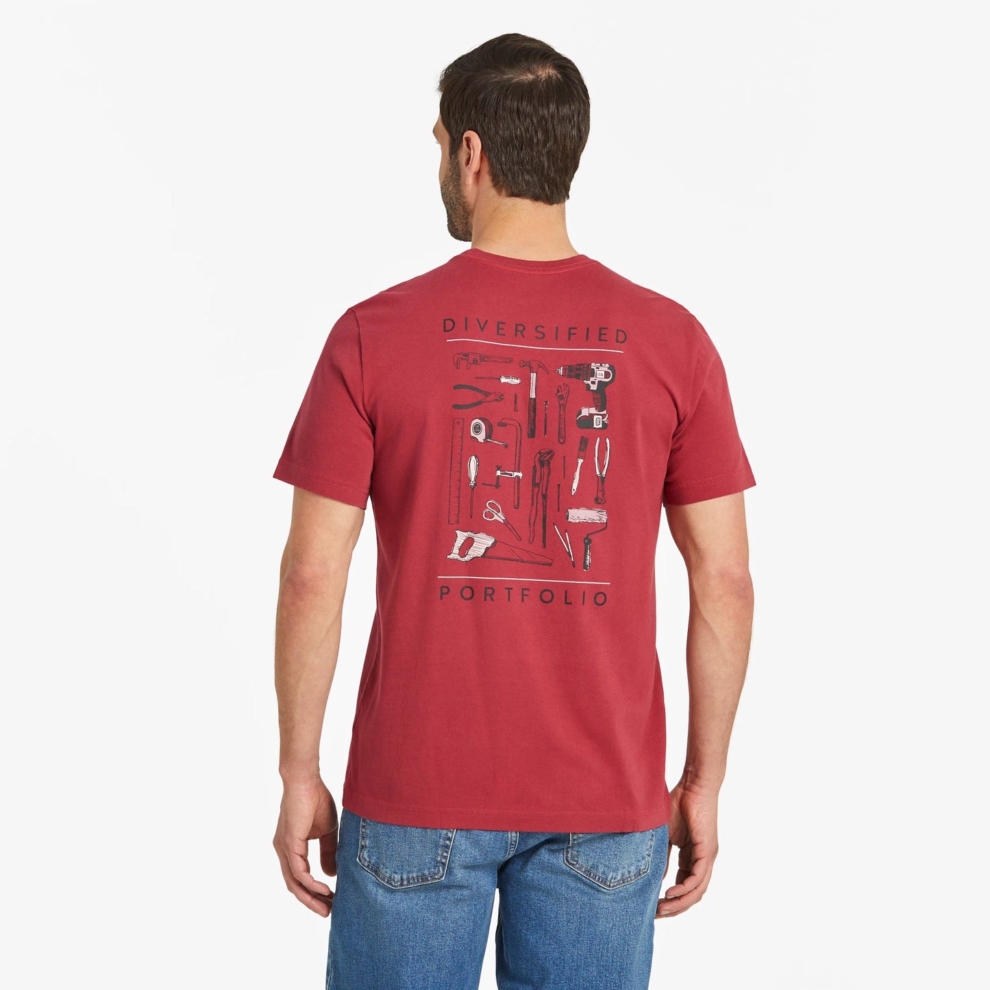 Men's Diversified Portfolio Tools Short Sleeve Crusher Tee