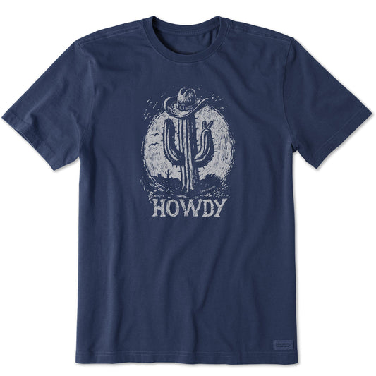 Men's Cactus Howdy Short Sleeve Tee