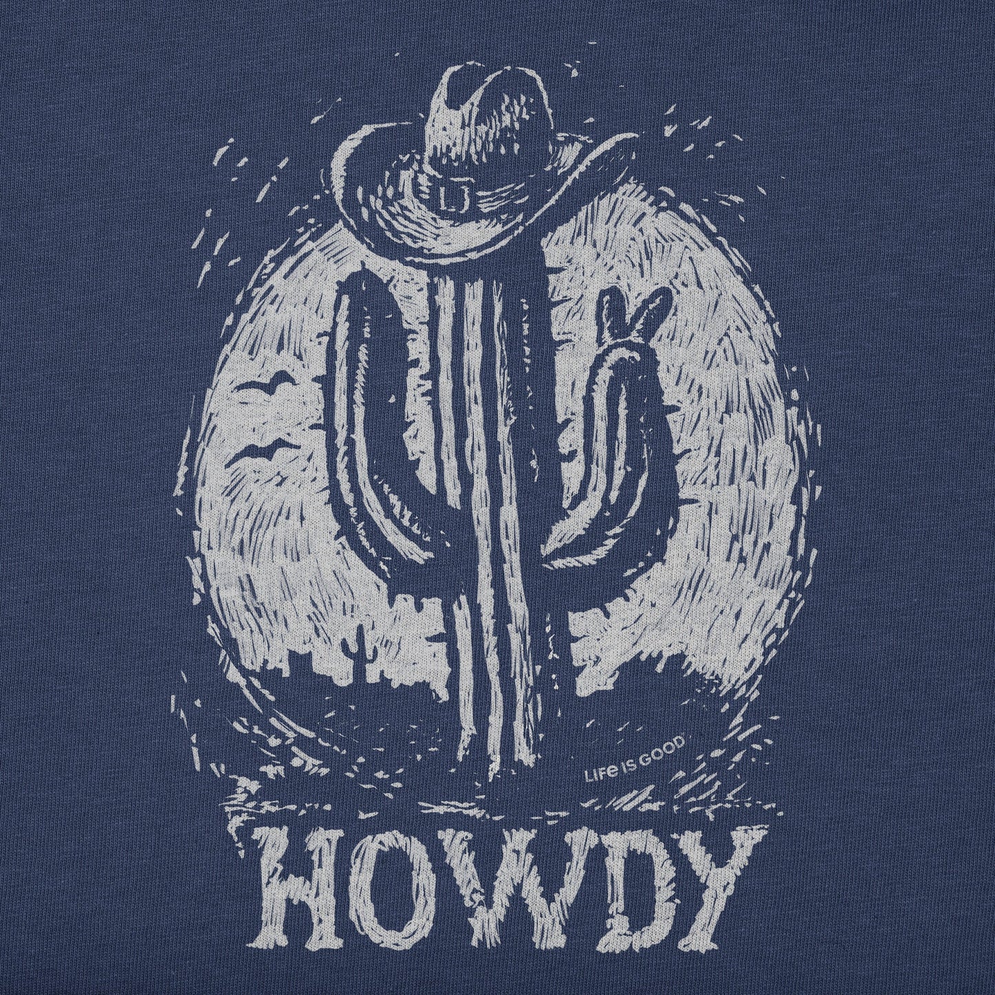 Men's Cactus Howdy Short Sleeve Tee