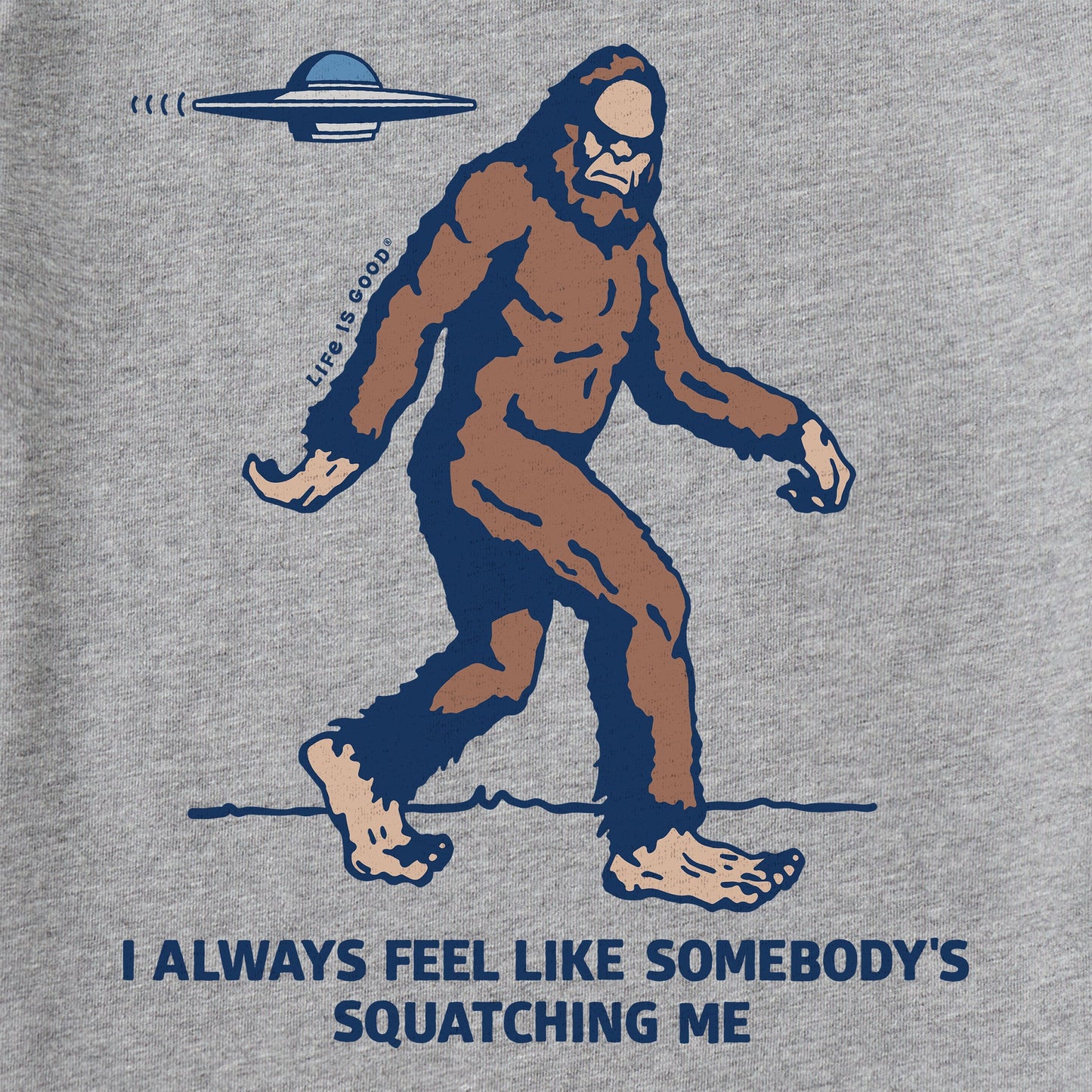 Men's Somebody's Squatching Me Short Sleeve Tee