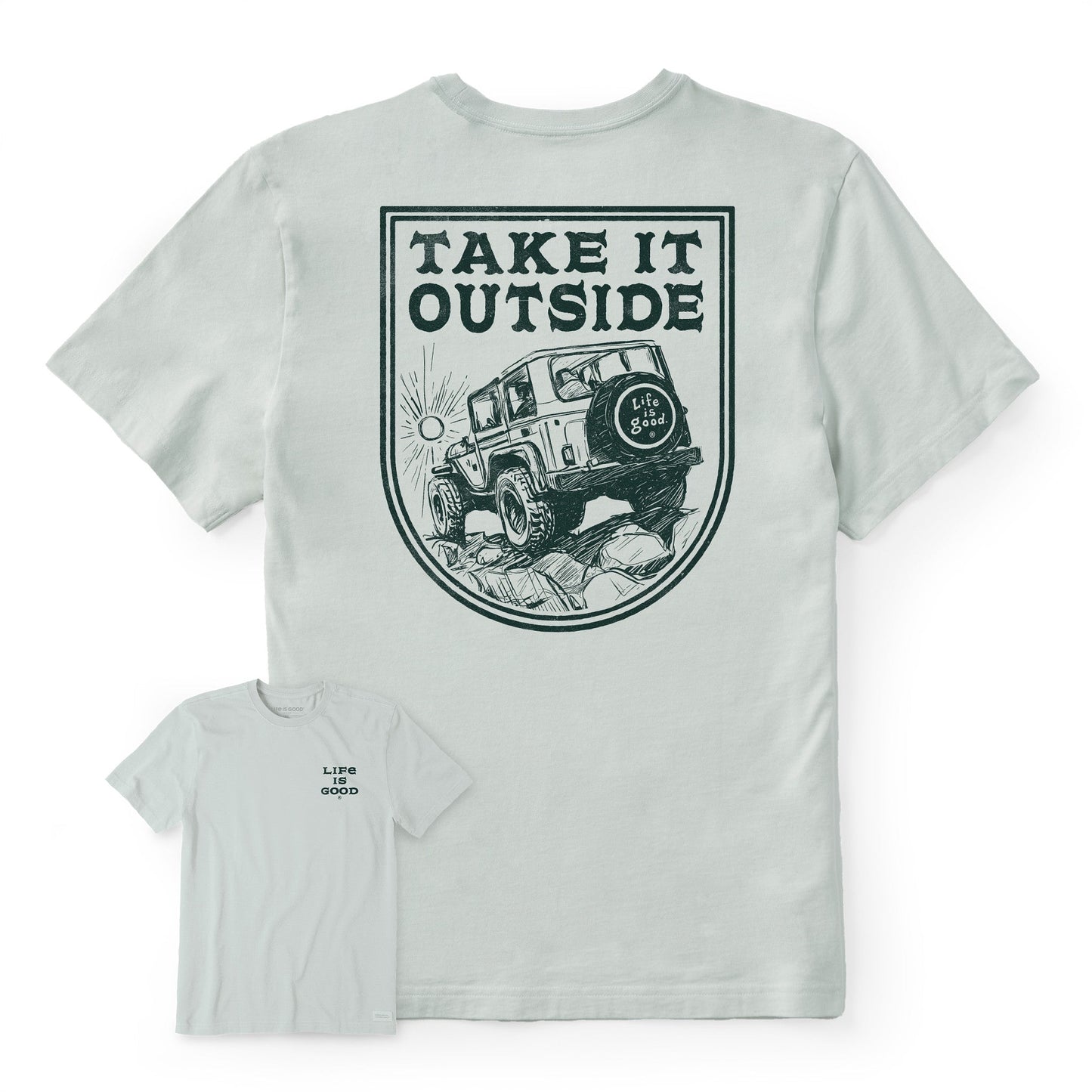 Men's Take it Outside ATV Short Sleeve Tee