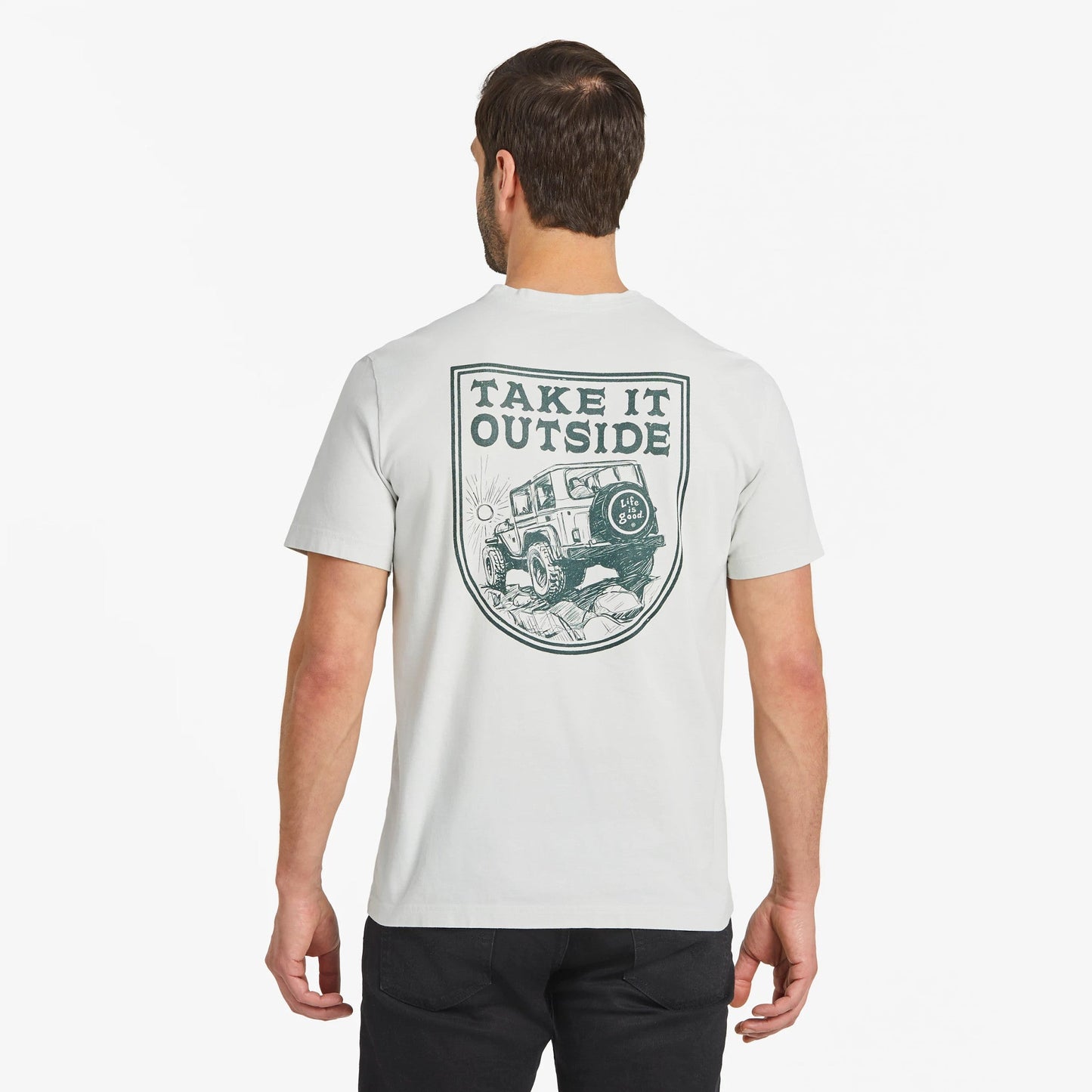 Men's Take it Outside ATV Short Sleeve Tee
