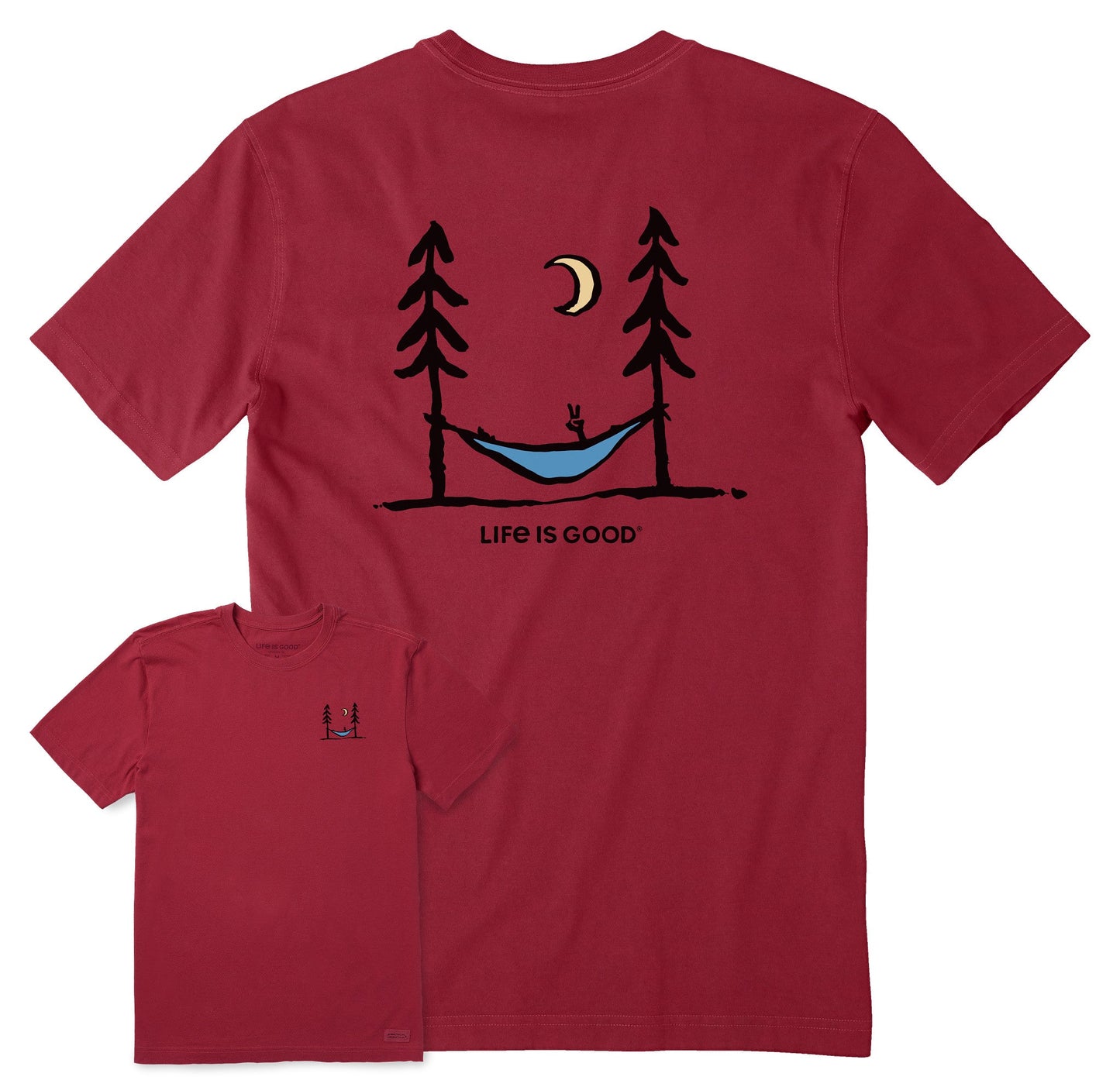 Men's Peace Out Short Sleeve Crusher Tee