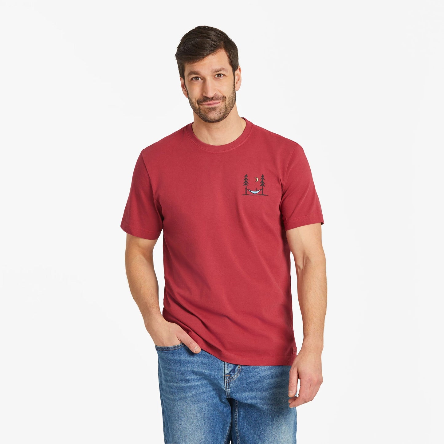Men's Peace Out Short Sleeve Crusher Tee