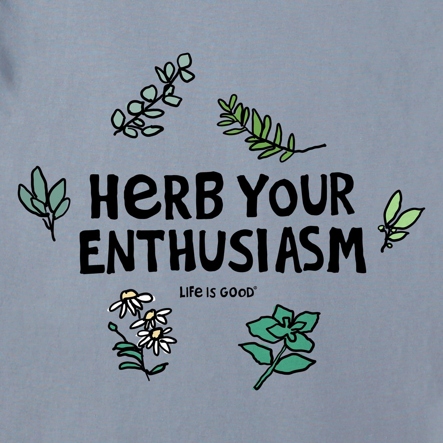 Men's Herb Your Enthusiasm Short Sleeve Crusher Tee
