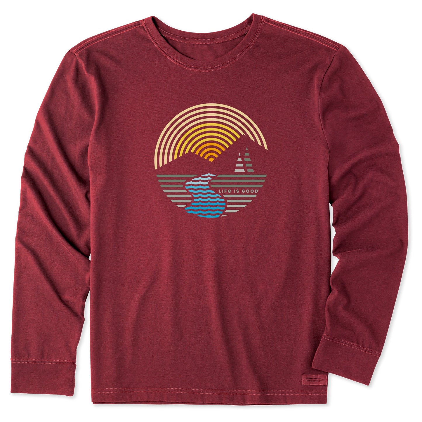Men's Mountain Long Sleeve Crusher Tee