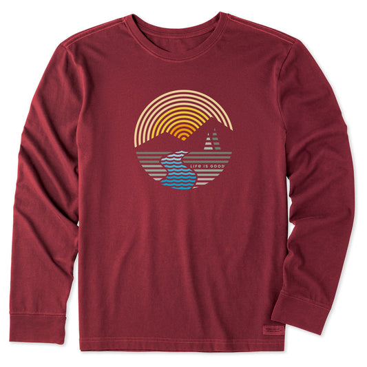 Men's Mountain Long Sleeve Crusher Tee