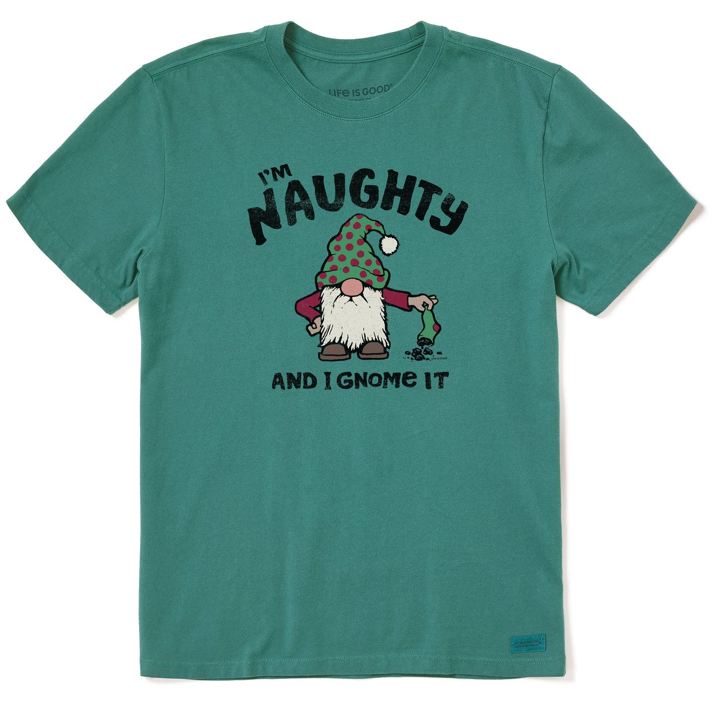 Men's Naughty Gnome Short Sleeve Tee