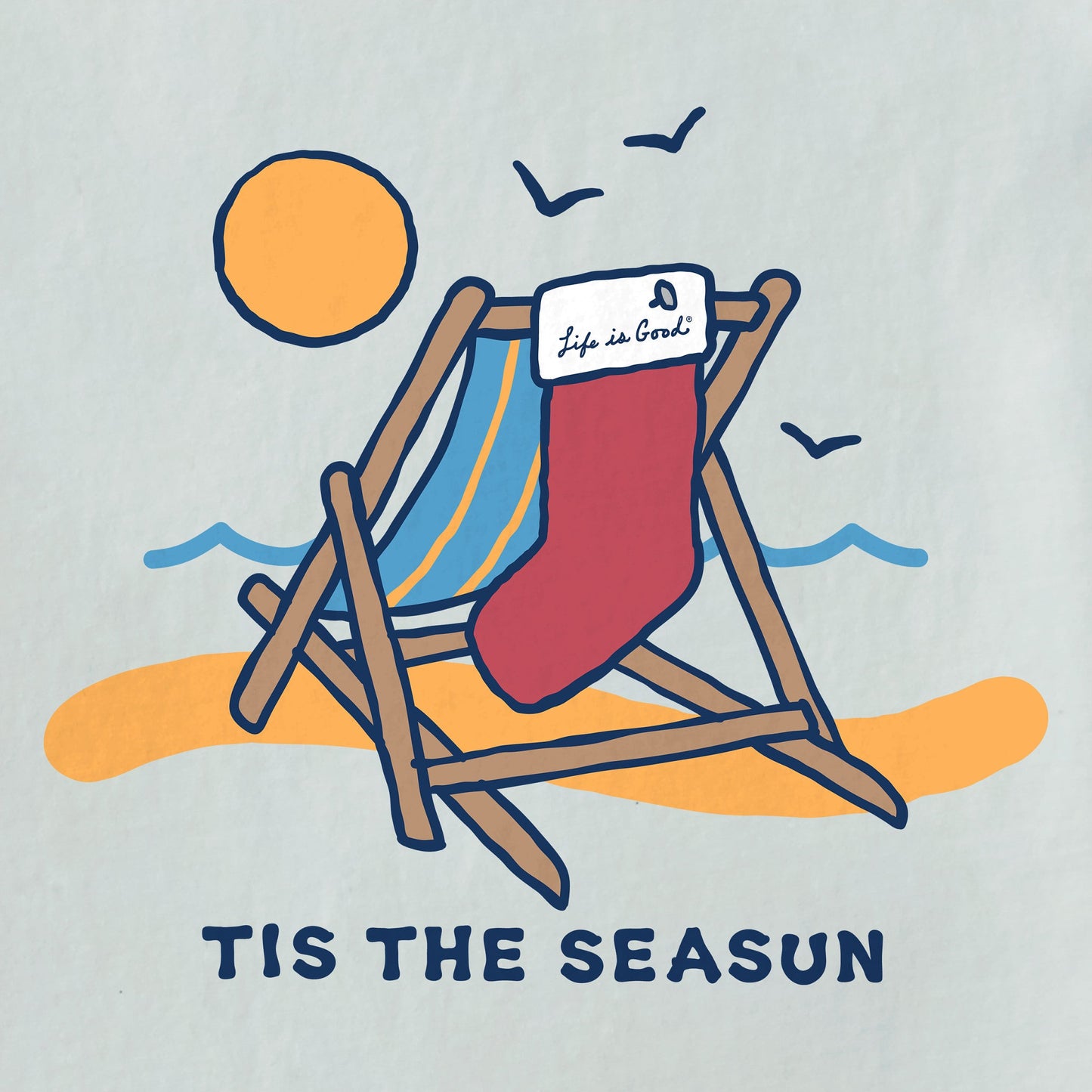 Men's Tis the Seasun Short Sleeve Crusher-LITE Tee