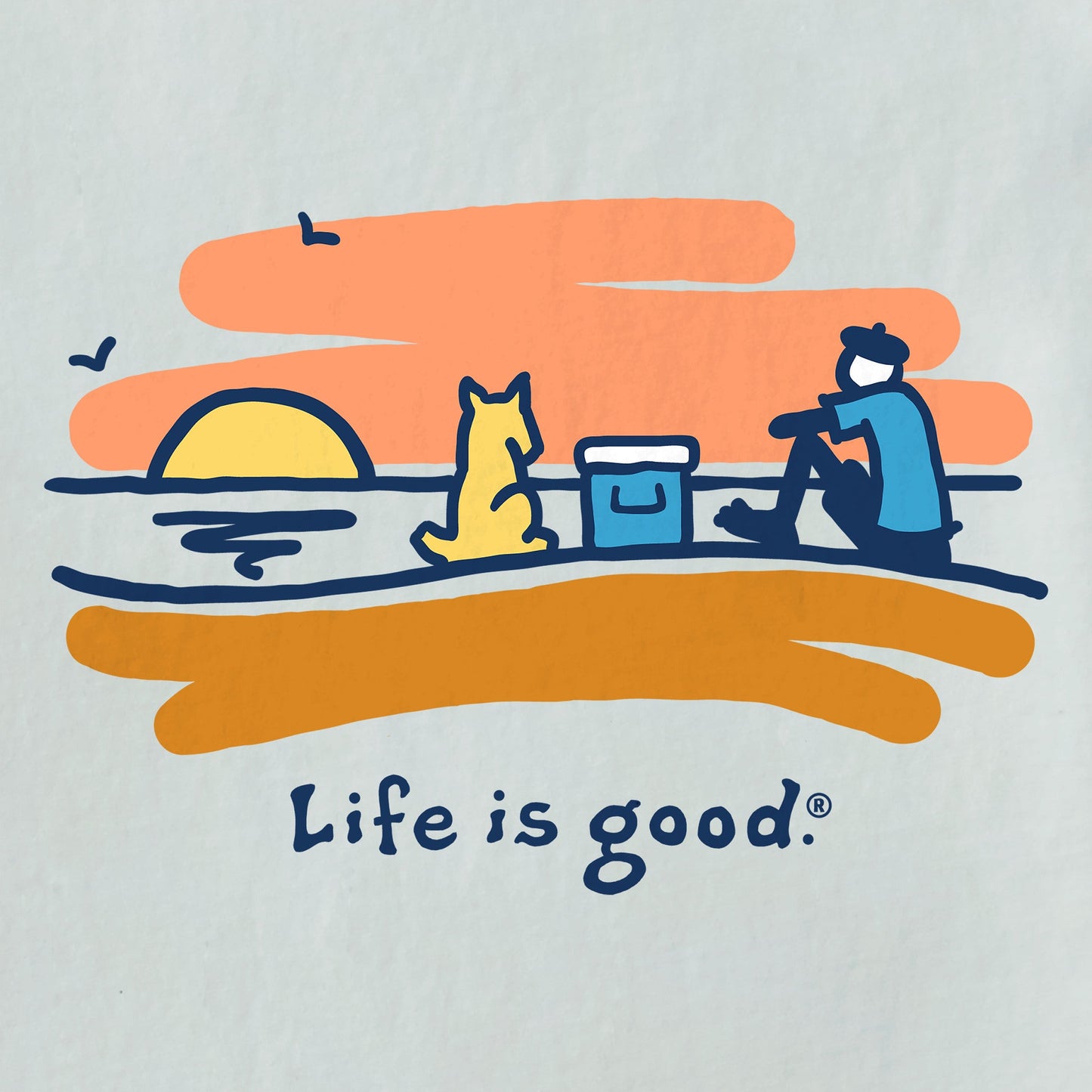 Men's Summer Gold Short Sleeve Tee