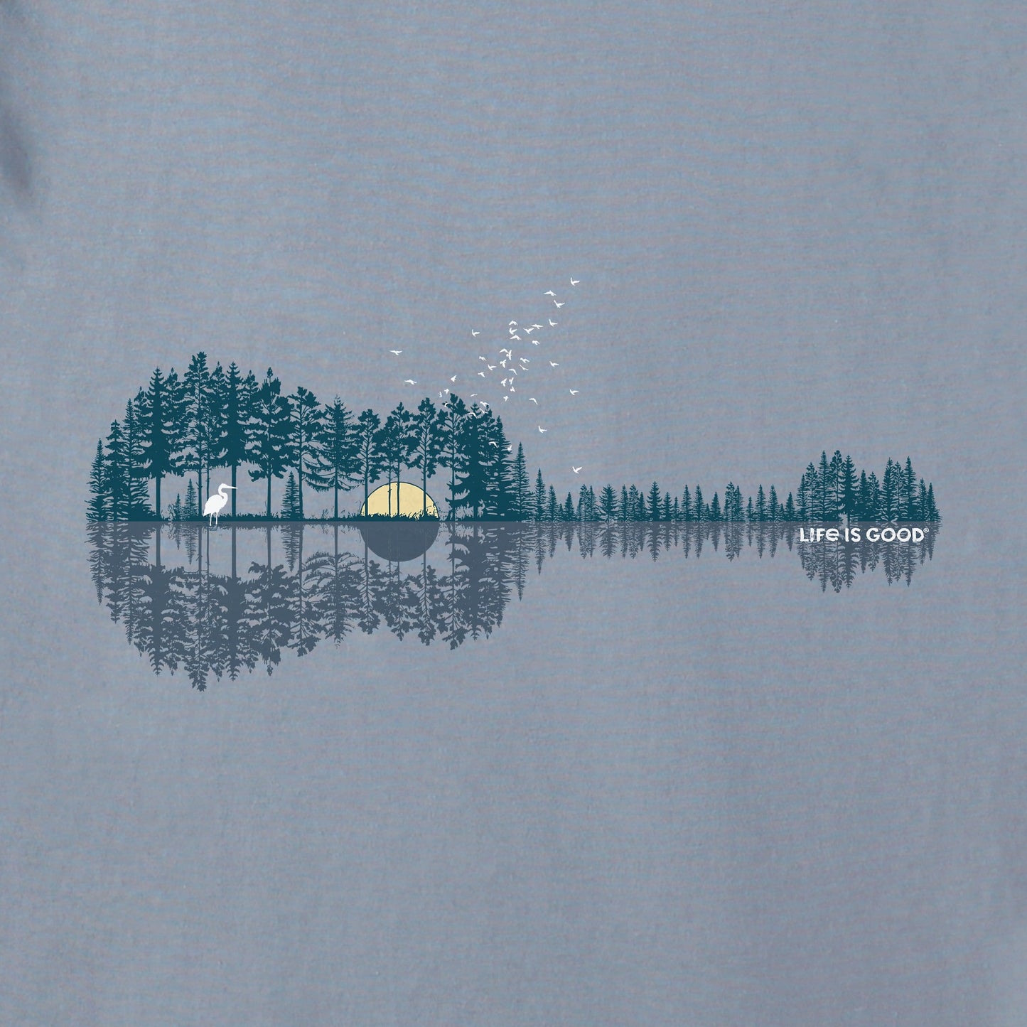 Men's Pine Guitarscape Short Sleeve Tee