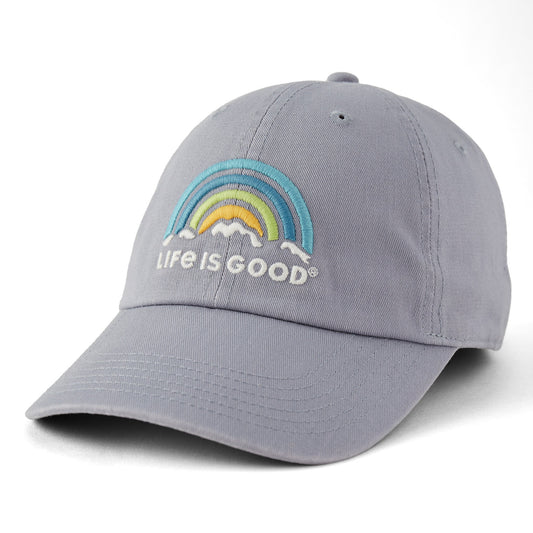 Adult Unisex Winter Vibes Rainbow Chill Cap