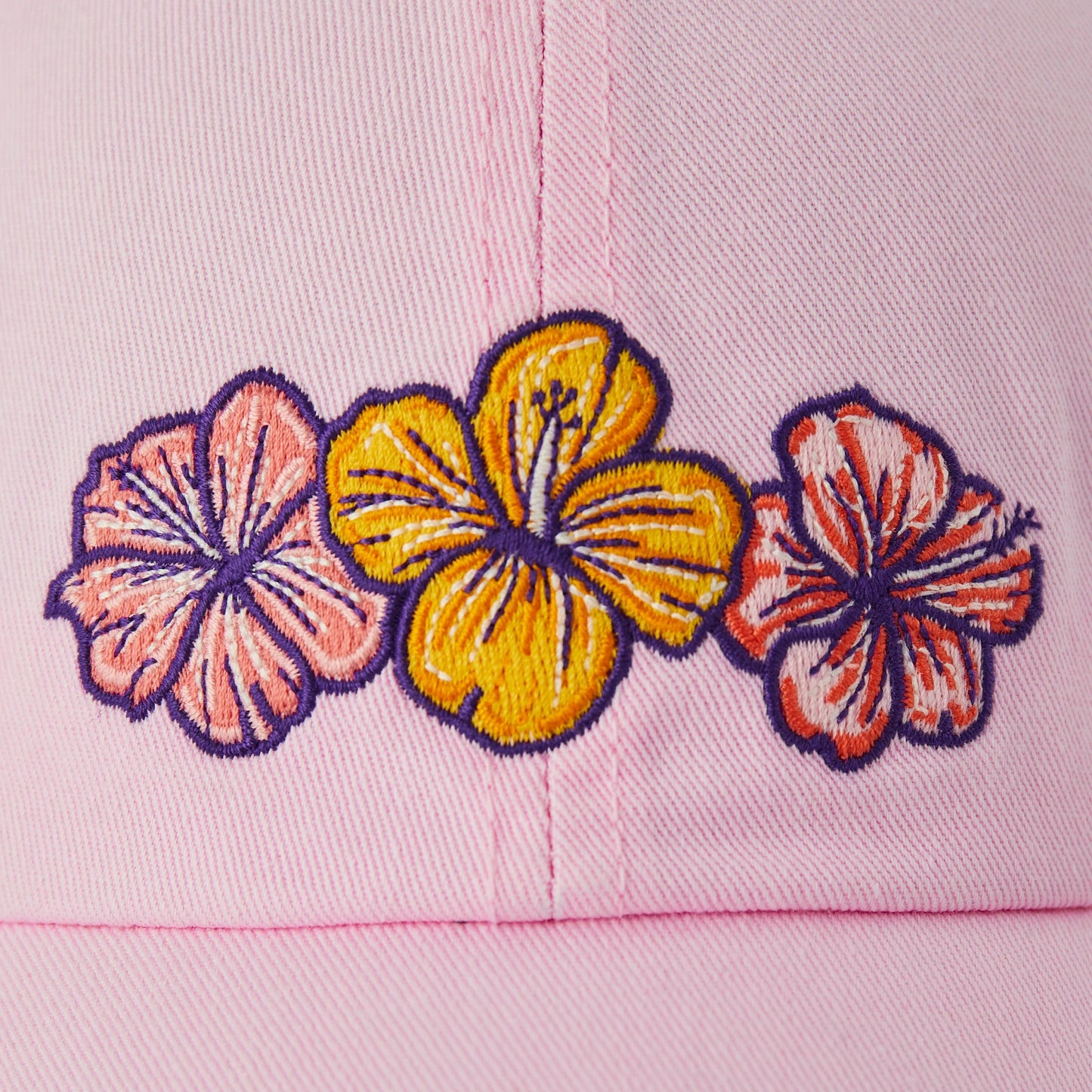 Adult Unisex 3 Hibiscuses Chill Cap