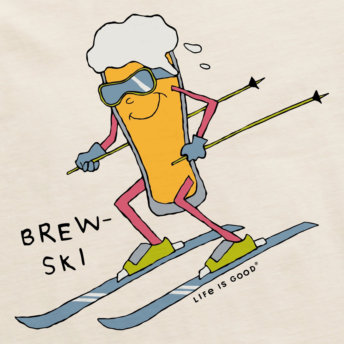 Men's Brewski Long Sleeve Crusher-LITE Tee