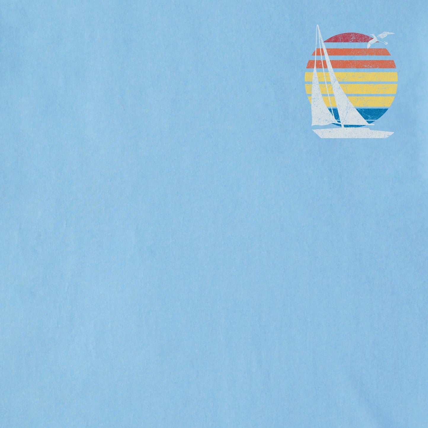 Men's Just Add Water Sailboat Long Sleeve Crusher-LITE Tee