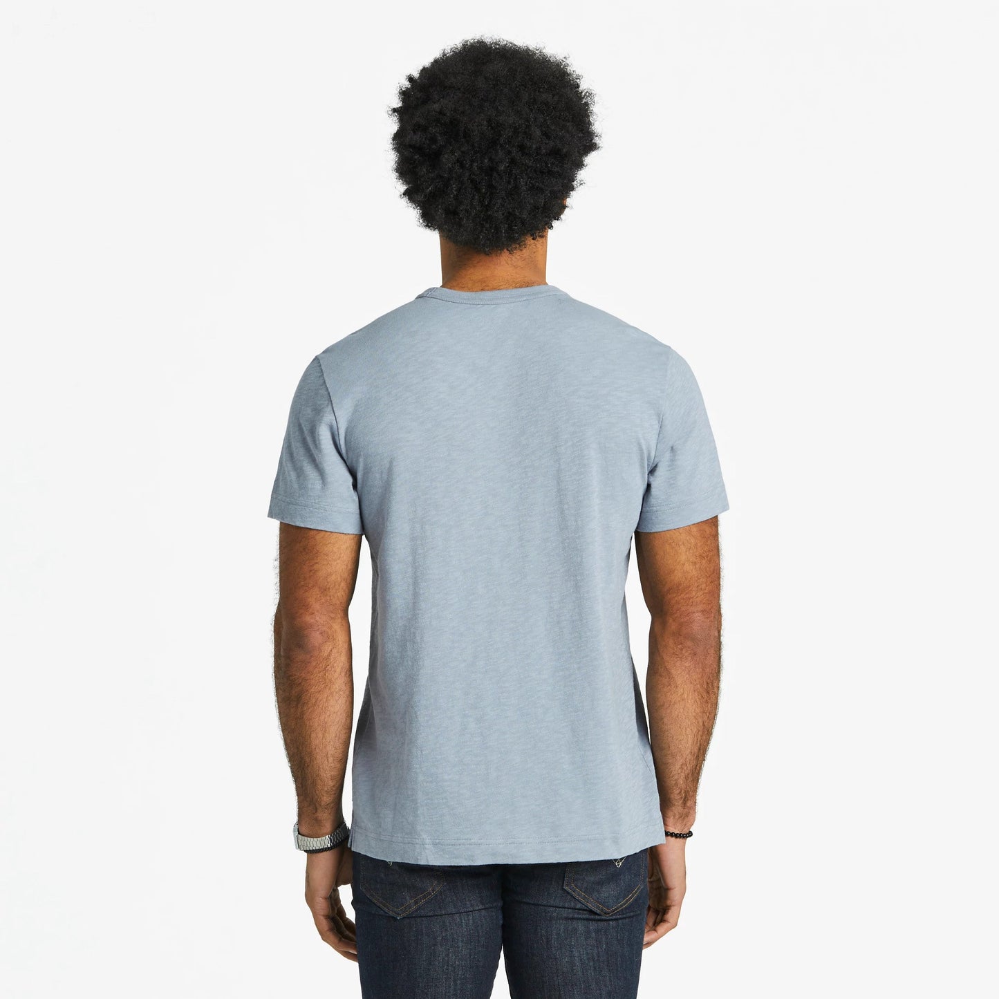 Men's Positive Compass Textured Slub Tee