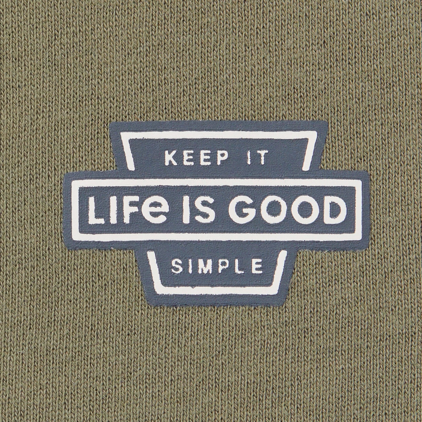 Men's Keep it Simple Sign Simply True Fleece Zip Hoodie